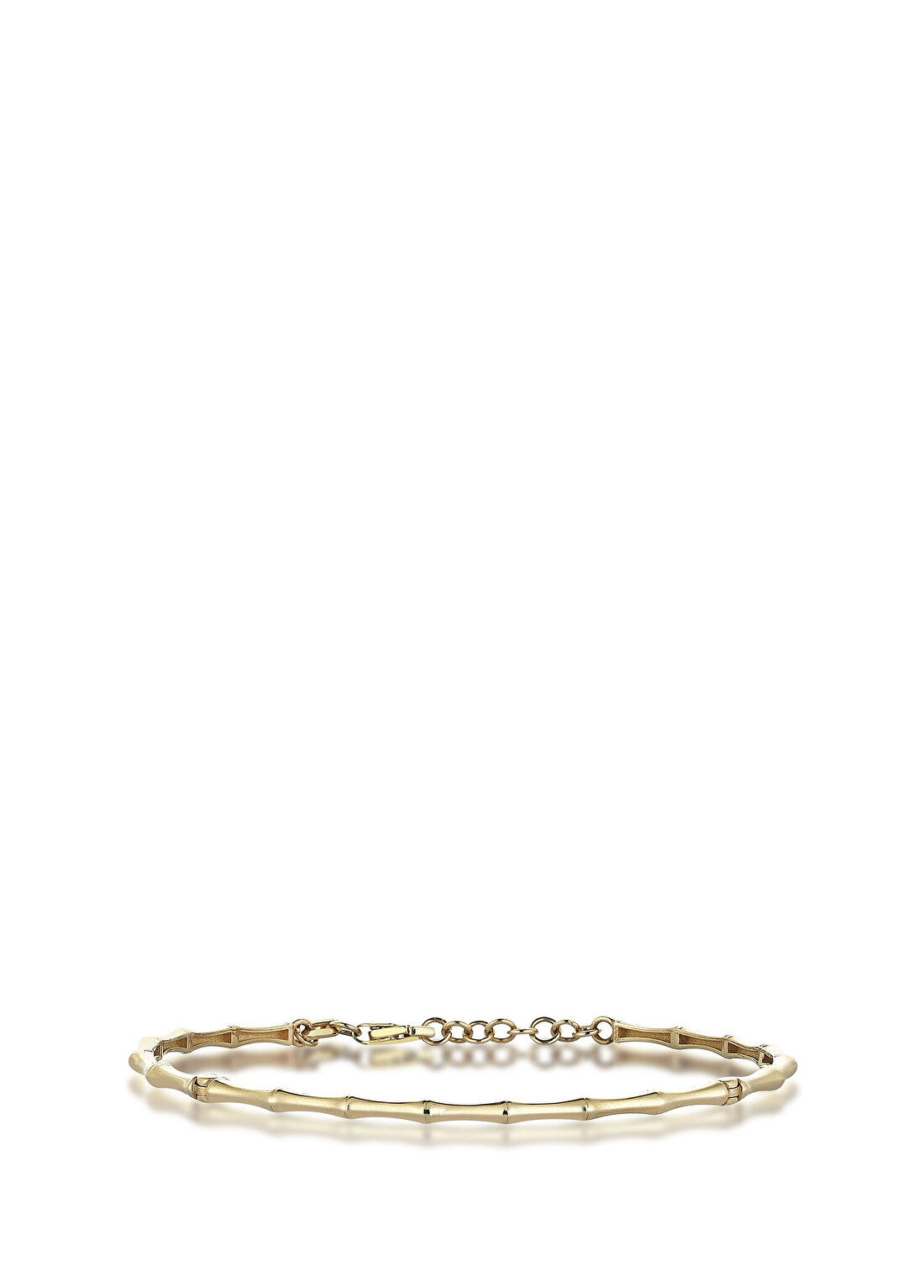 Reis Kuyumculuk Bone Bangle 14 Ayar Kadın Pembe Altın Bileklik