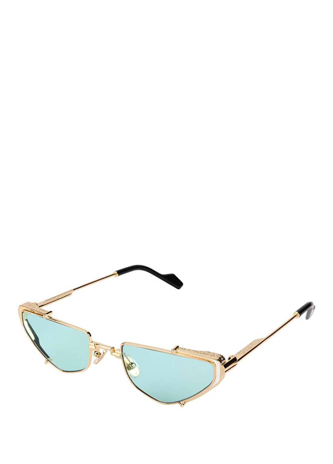 Original Vintage Sunglasses Twenties TW03 Gold-123 Altın Rengi Metal Unisex Güneş Gözlüğü