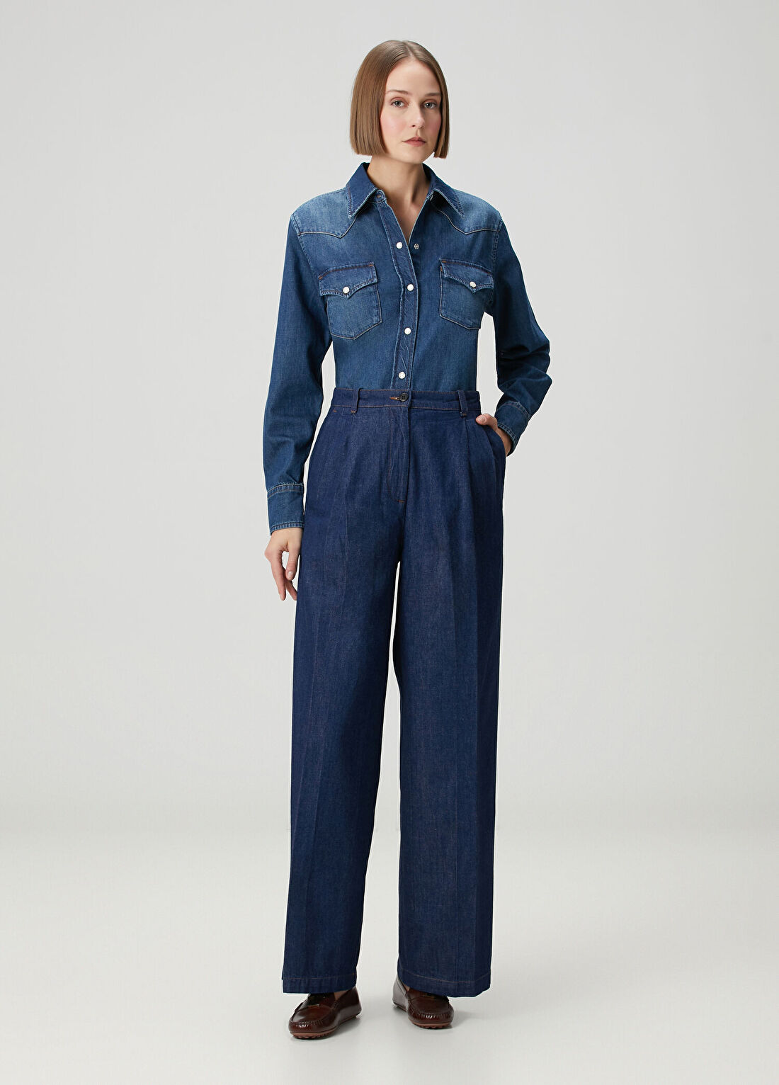 A.P.C. Lacivert Pantolon