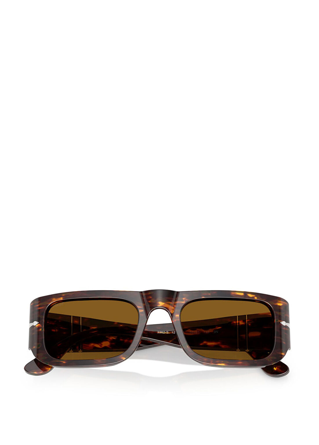 Persol PO3362S Kahverengi Sarı Unisex Güneş Gözlüğü görsel 4