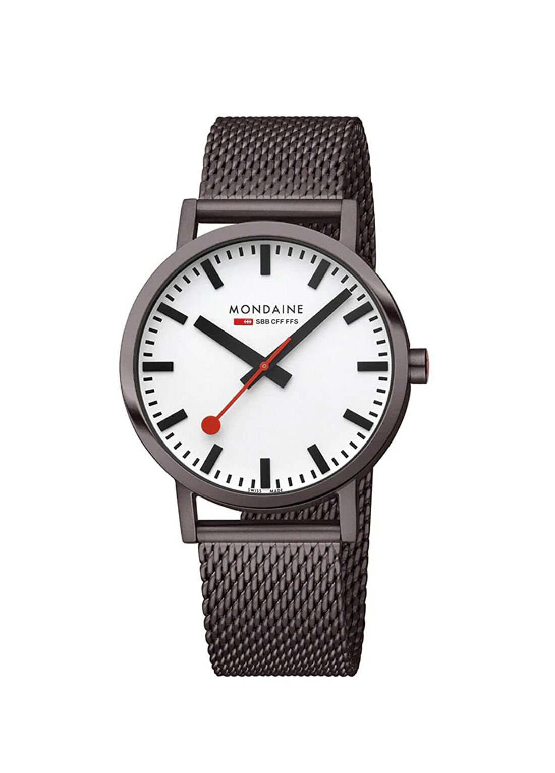 Mondaine Classic A660.30360.1BSBZ Kahverengi Hasır Erkek Kol Saati