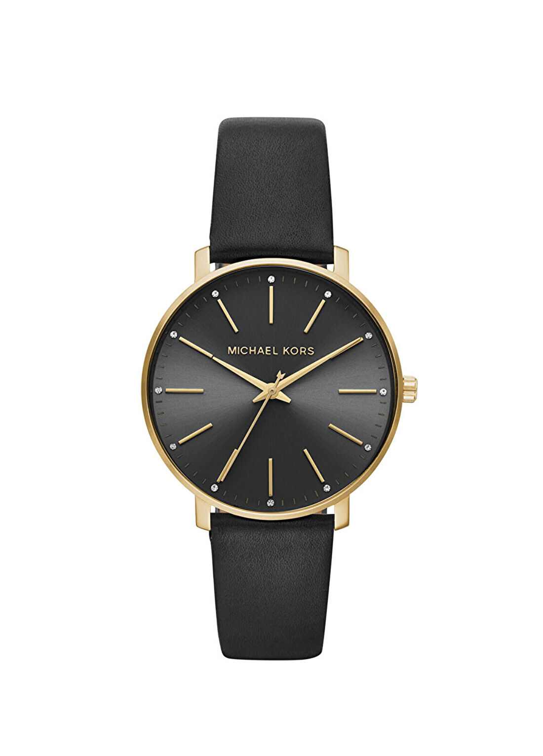 Michael Kors MK2747 Siyah Deri Kadın Kol Saati