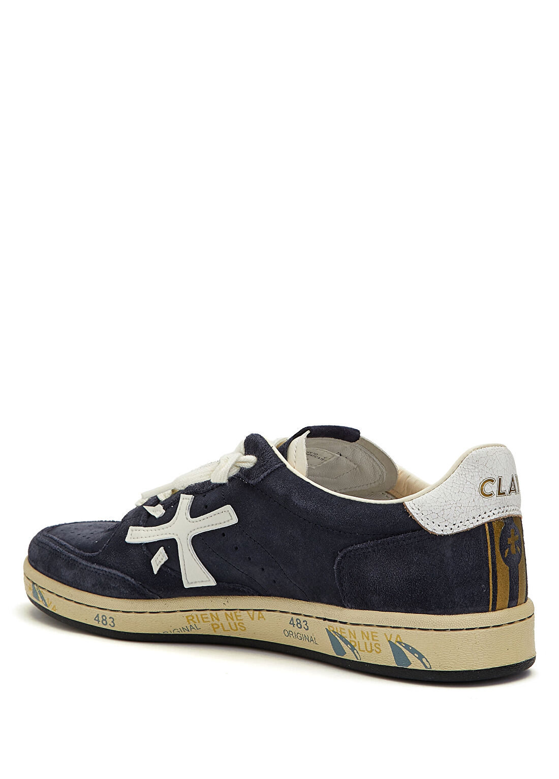 Premiata Clay Lacivert Beyaz Erkek Deri Sneaker görsel 3
