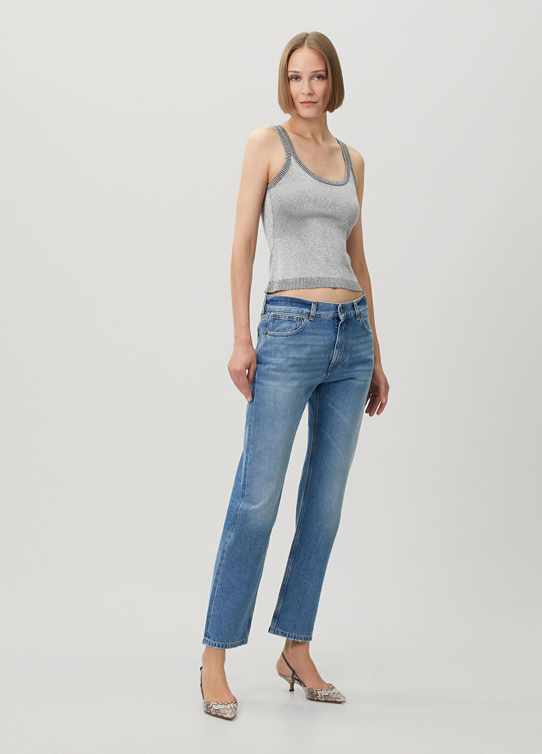 Missoni Mavi Jean Pantolon