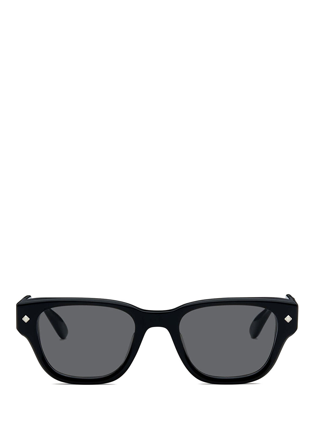 LUNETTERIE GENERALE Minuit Moins Une Black & Smoke Siyah Asetat Unisex Güneş Gözlüğü