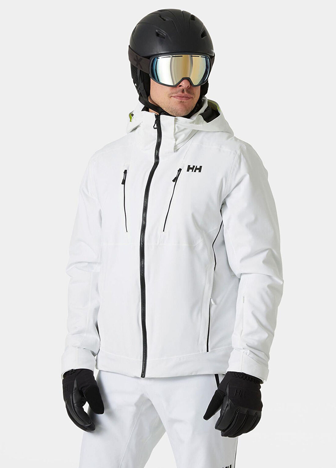 Helly Hansen Alpha 4.0 Beyaz Erkek Kayak Montu görsel 2