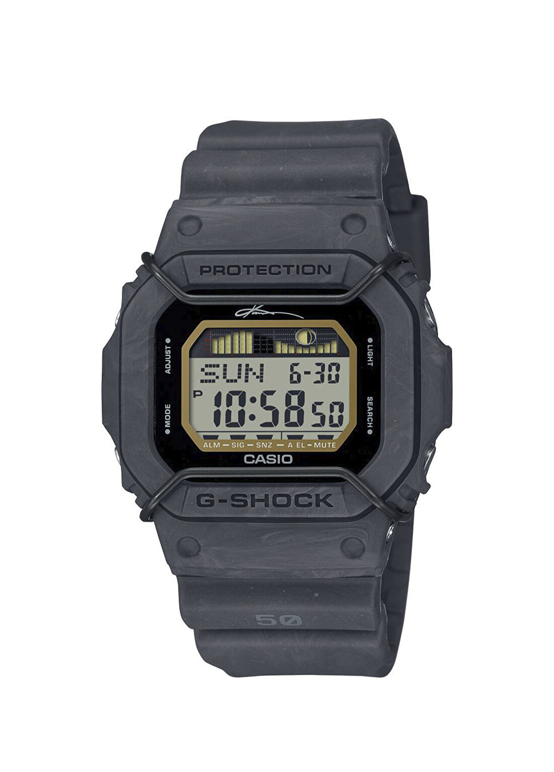 Casio G-Shock GLX-5600KB-1DR Siyah Silikon Erkek Kol Saati