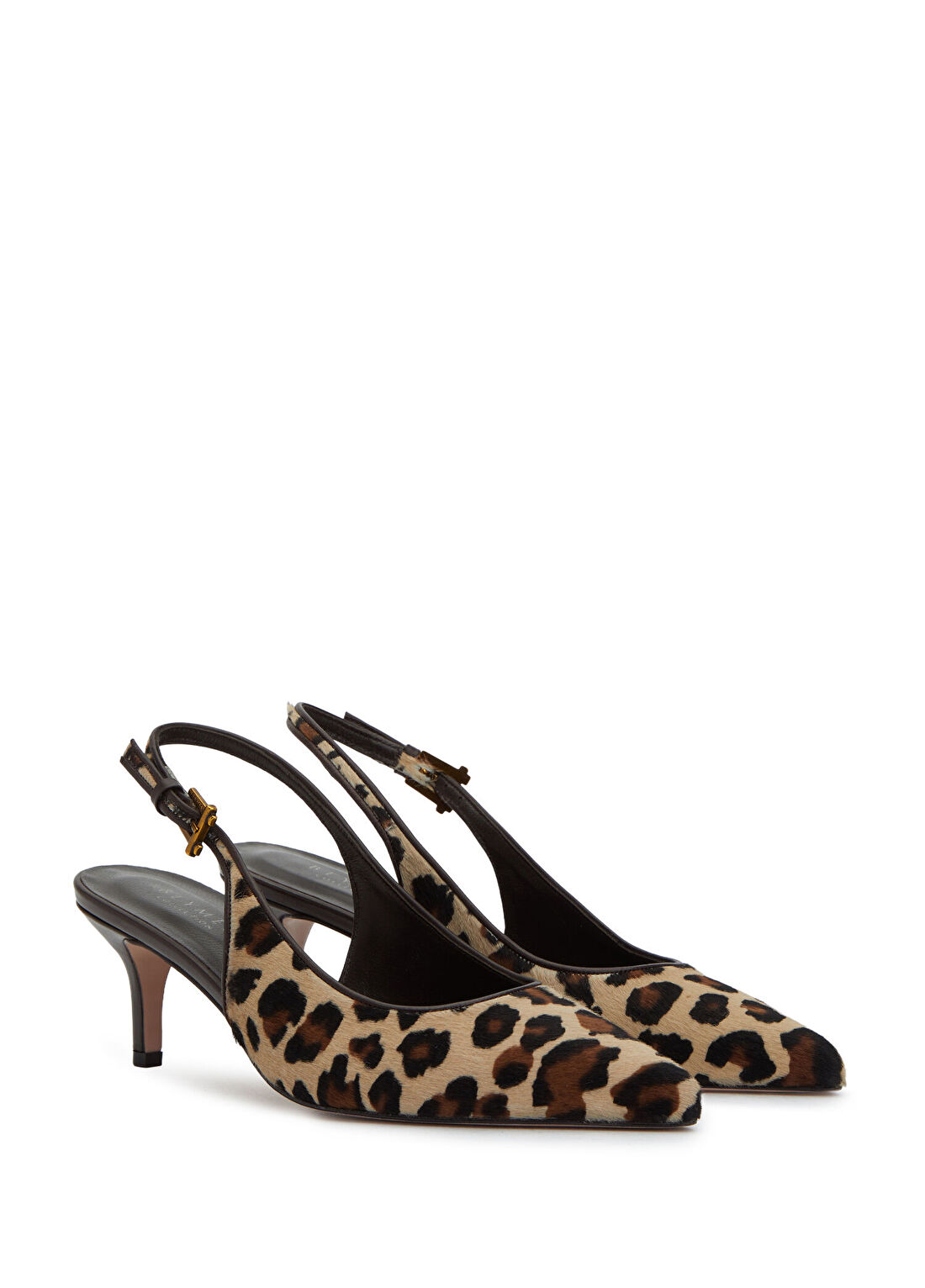 Beymen Collection Essential Leopar Deri Topuklu Ayakkabı görsel 2