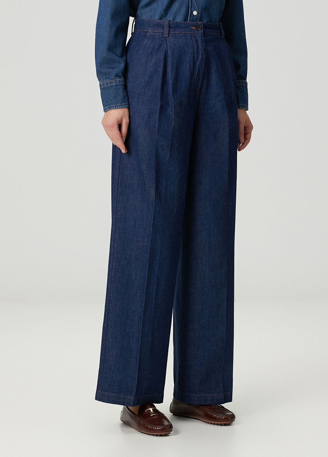 A.P.C. Lacivert Pantolon görsel 2