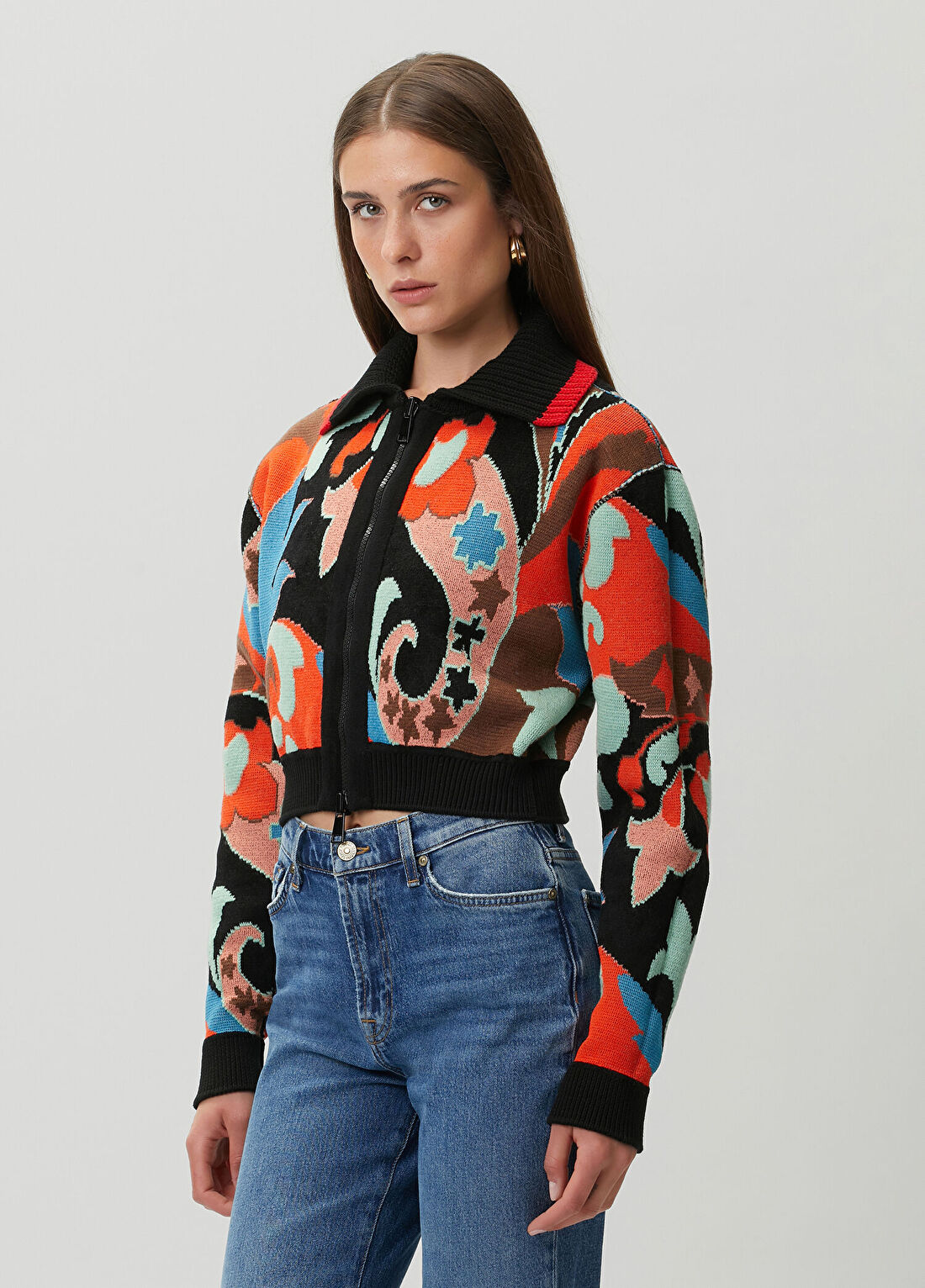 Etro Çift Taraflı Polo Hırka görsel 3
