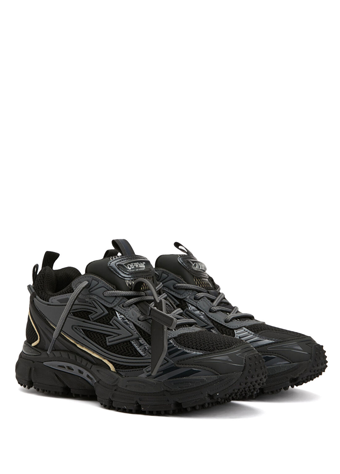 Off-White Siyah Erkek Sneaker görsel 2