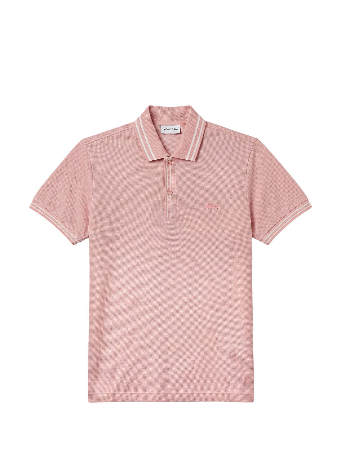 Lacoste Pembe Regular Fit Polo Yaka Kısa Kollu Erkek T-Shirt