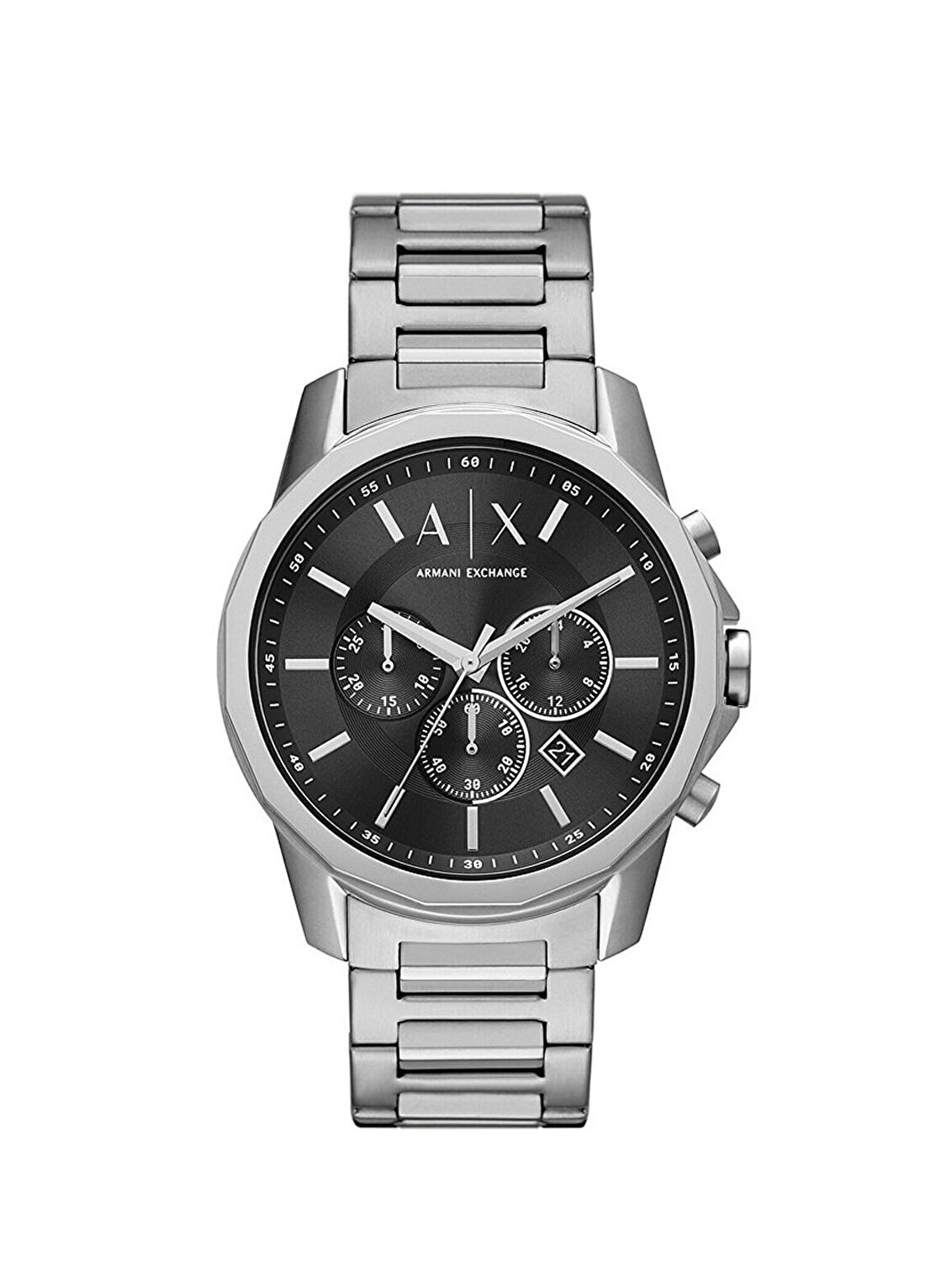 Armani Exchange AX1720 Metalik Gri Erkek Kol Saati