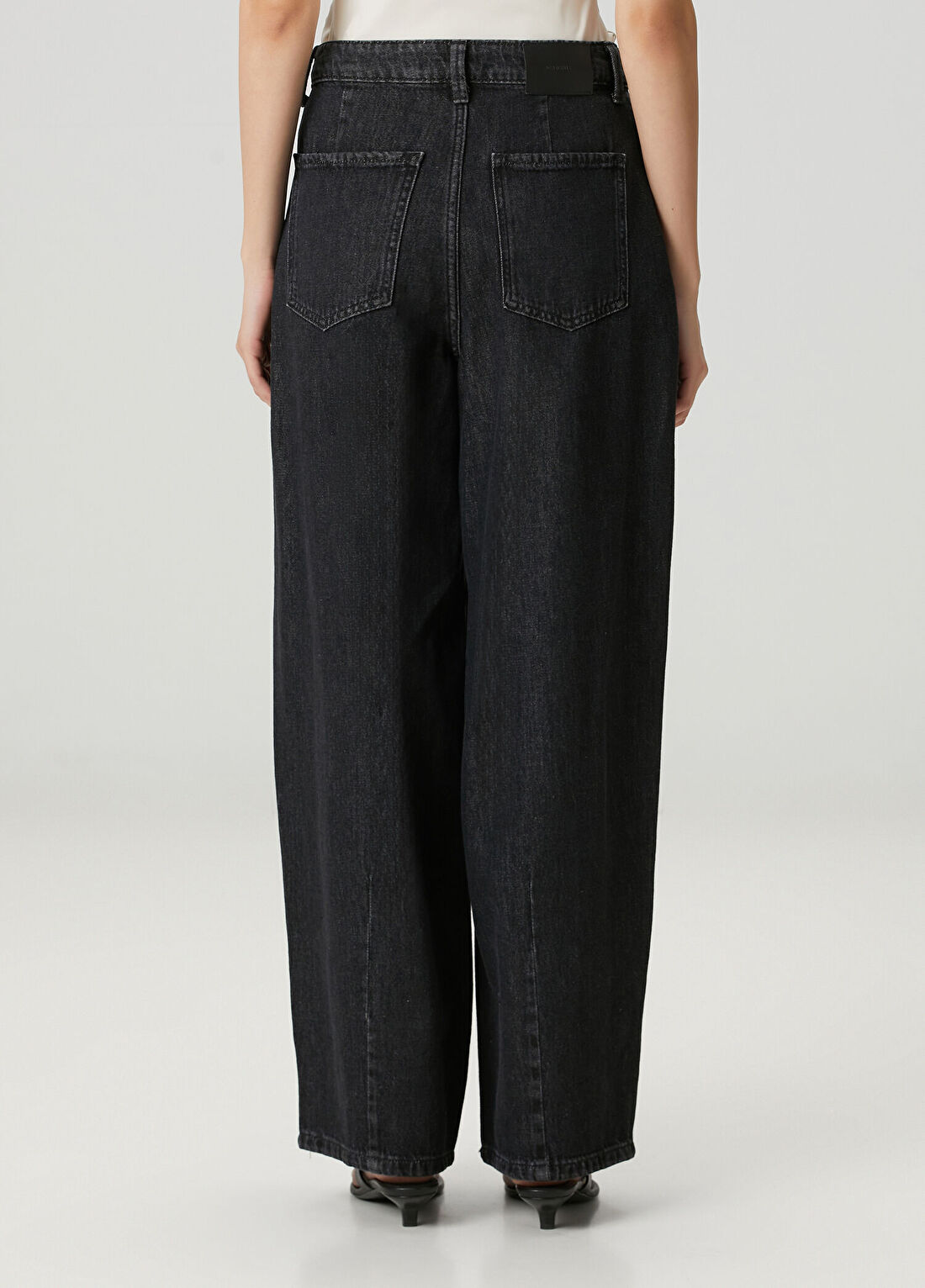Academia Koyu Lacivert Straight Leg Jean Pantolon görsel 4