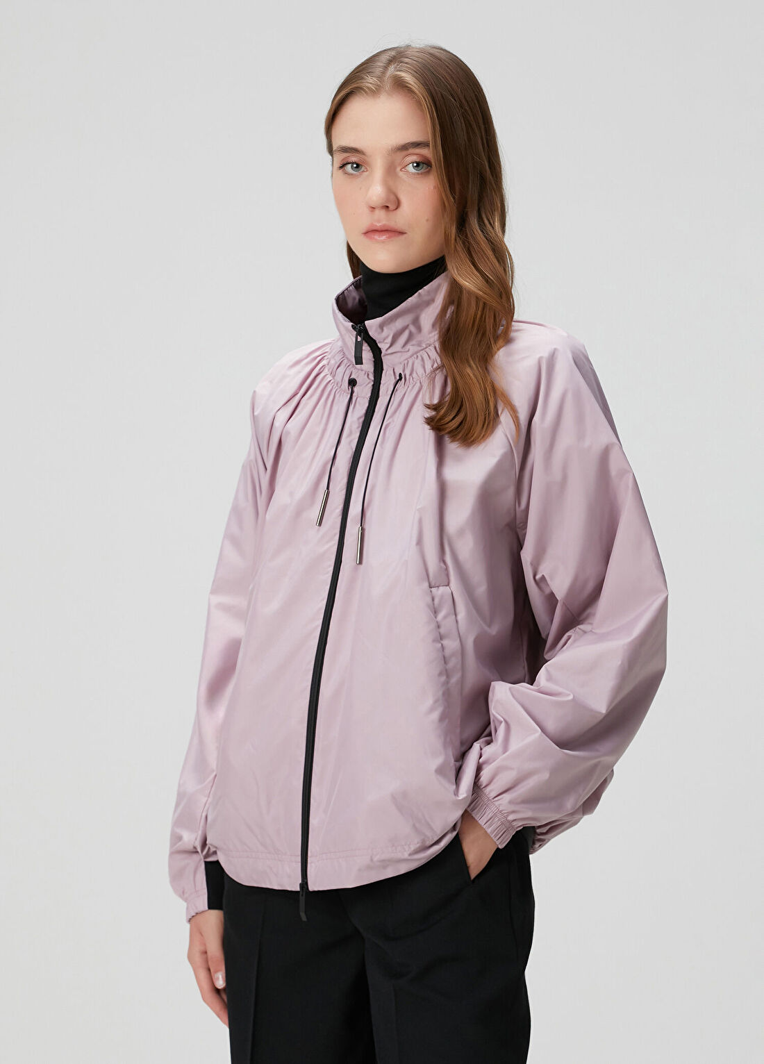 Moncler Valencay Lila Ceket görsel 3
