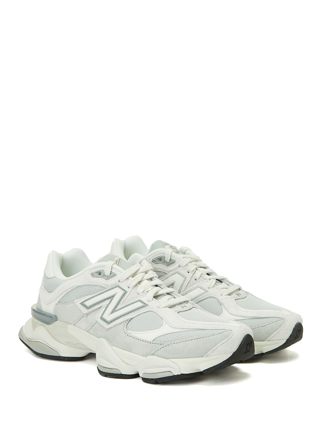 New Balance 9060 Gri Erkek Deri Sneaker görsel 2