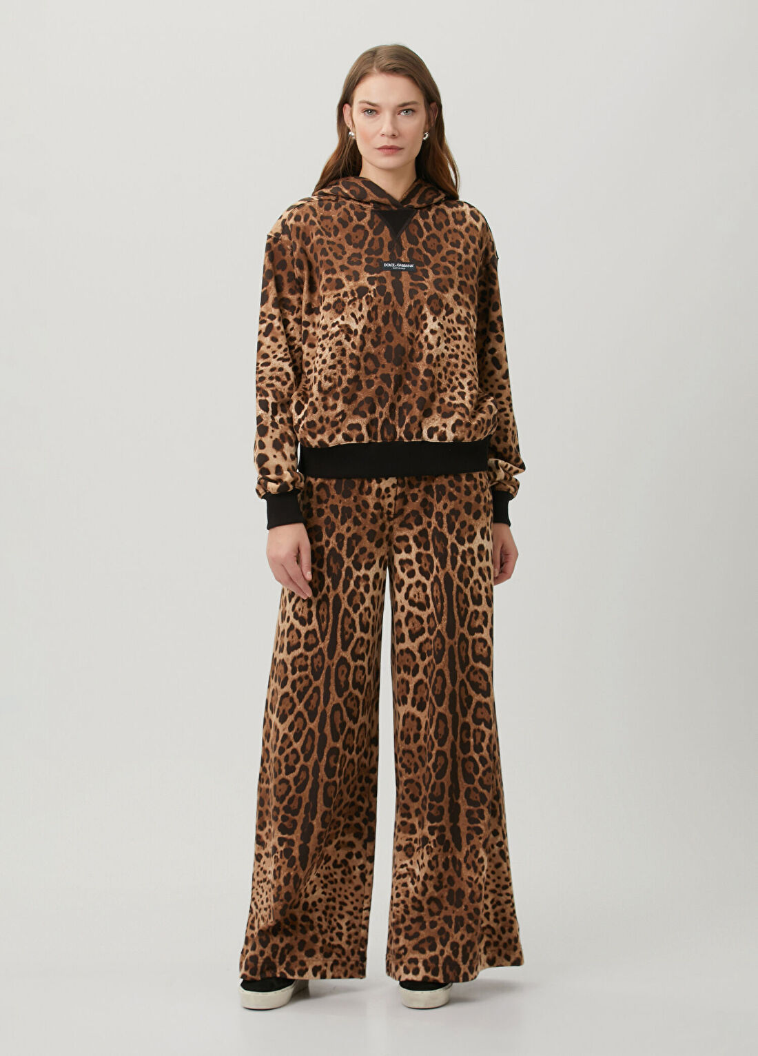 Dolce&Gabbana Leopar Desenli Pantolon