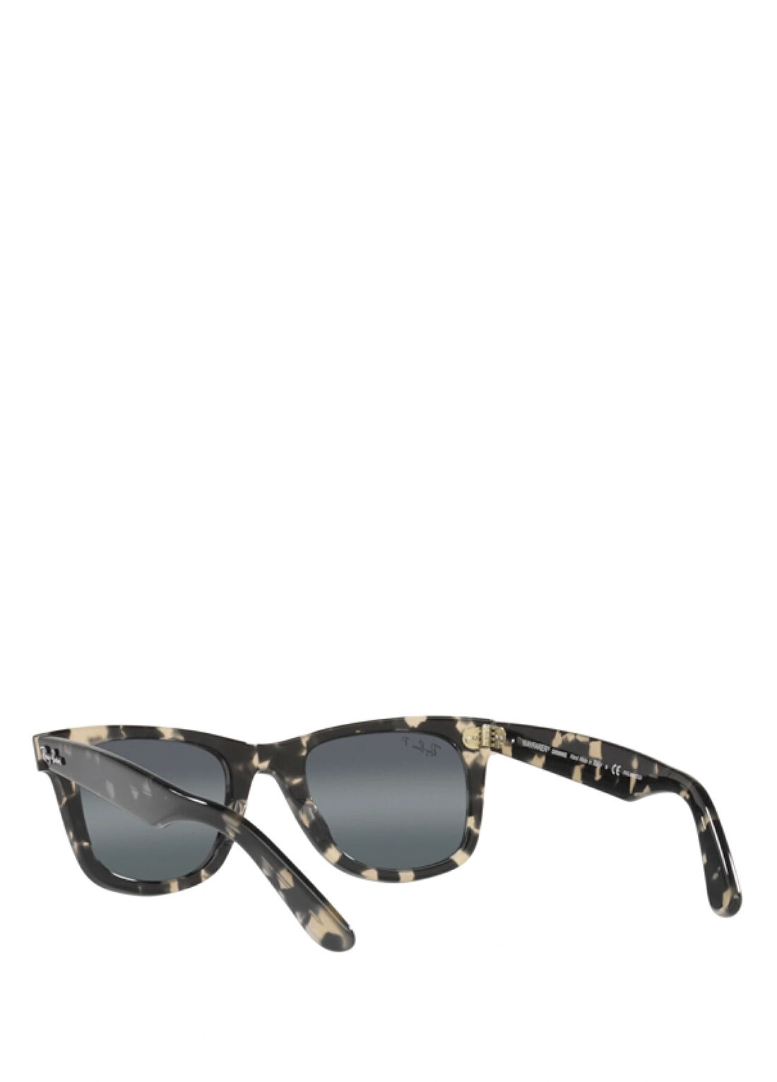 Ray-Ban Kahverengi Gri Logo Detaylı Unisex Güneş Gözlüğü görsel 4