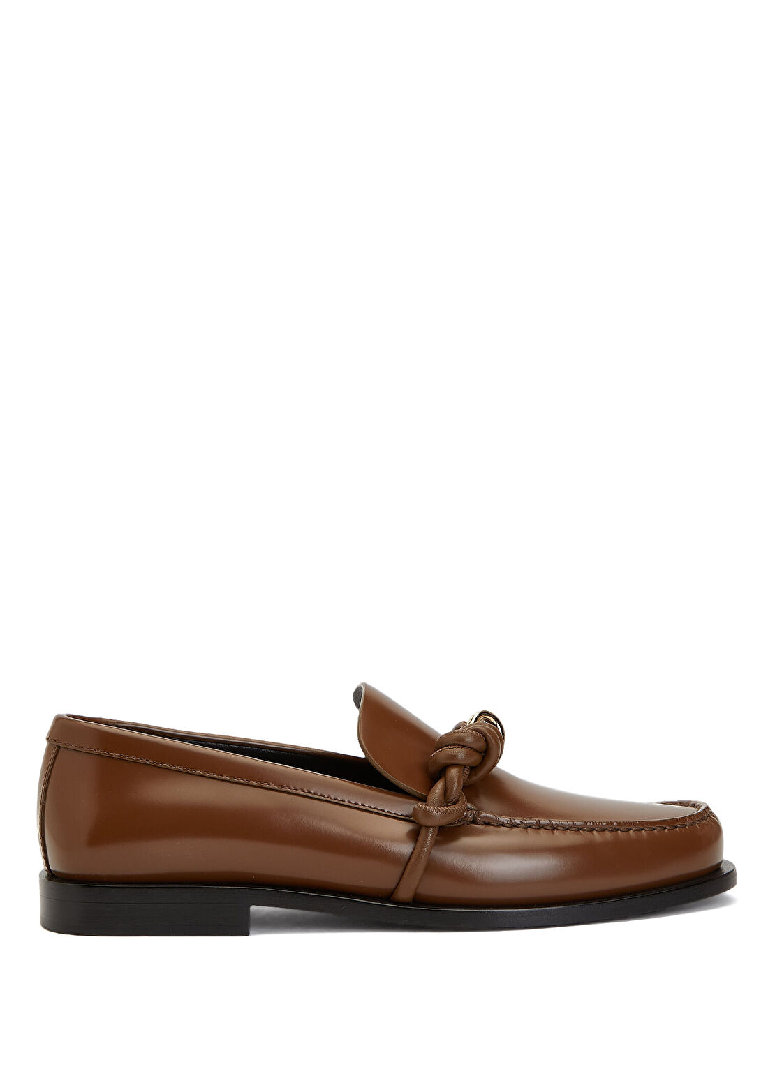 Jil Sander Kahverengi Kadın Deri Loafer