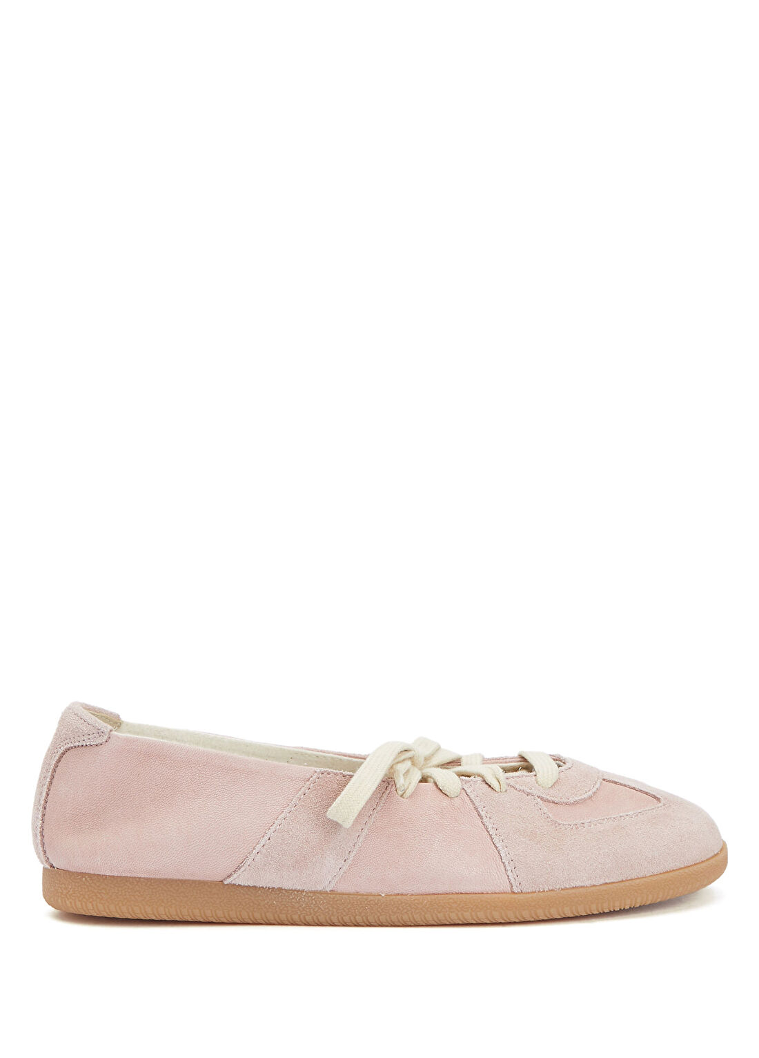 Maison Margiela Replica Açık Pembe Kadın Süet Sneaker
