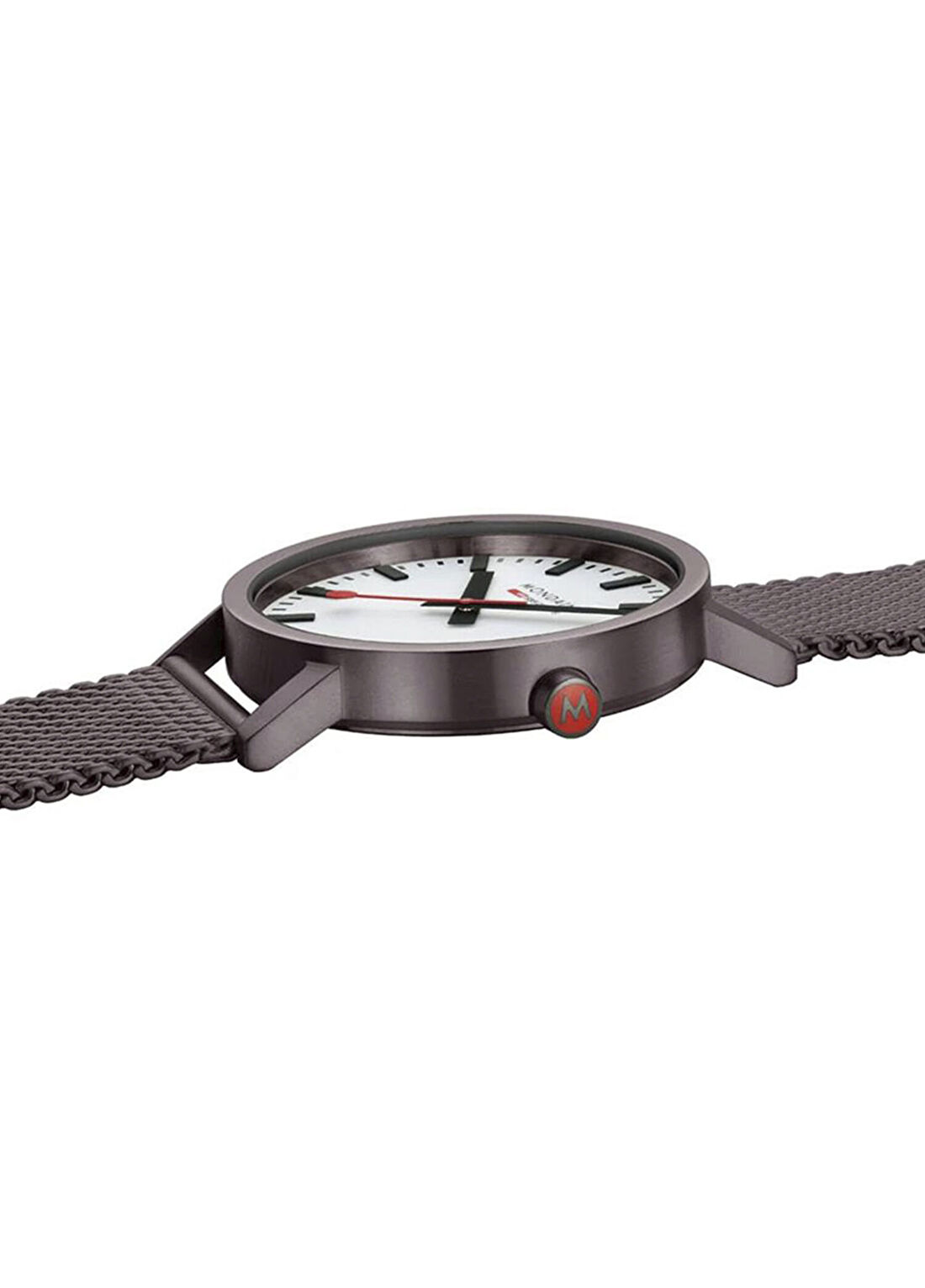 Mondaine Classic A660.30360.1BSBZ Kahverengi Hasır Erkek Kol Saati görsel 4