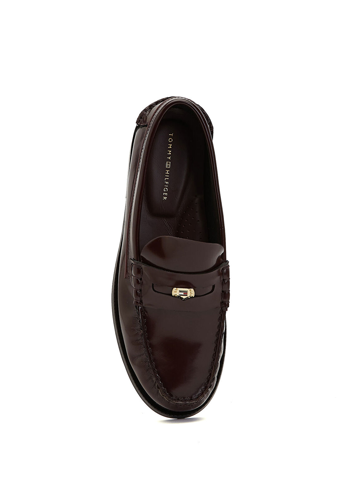 Tommy Hilfiger Penny Kadın Deri Loafer görsel 4