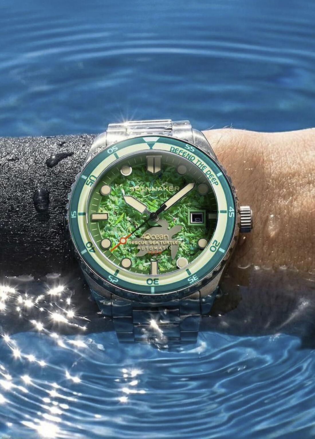 Spinnaker Hass 4 Ocean Limited Edition SP-5172-33 Gümüş Çelik Erkek Kol Saati görsel 3