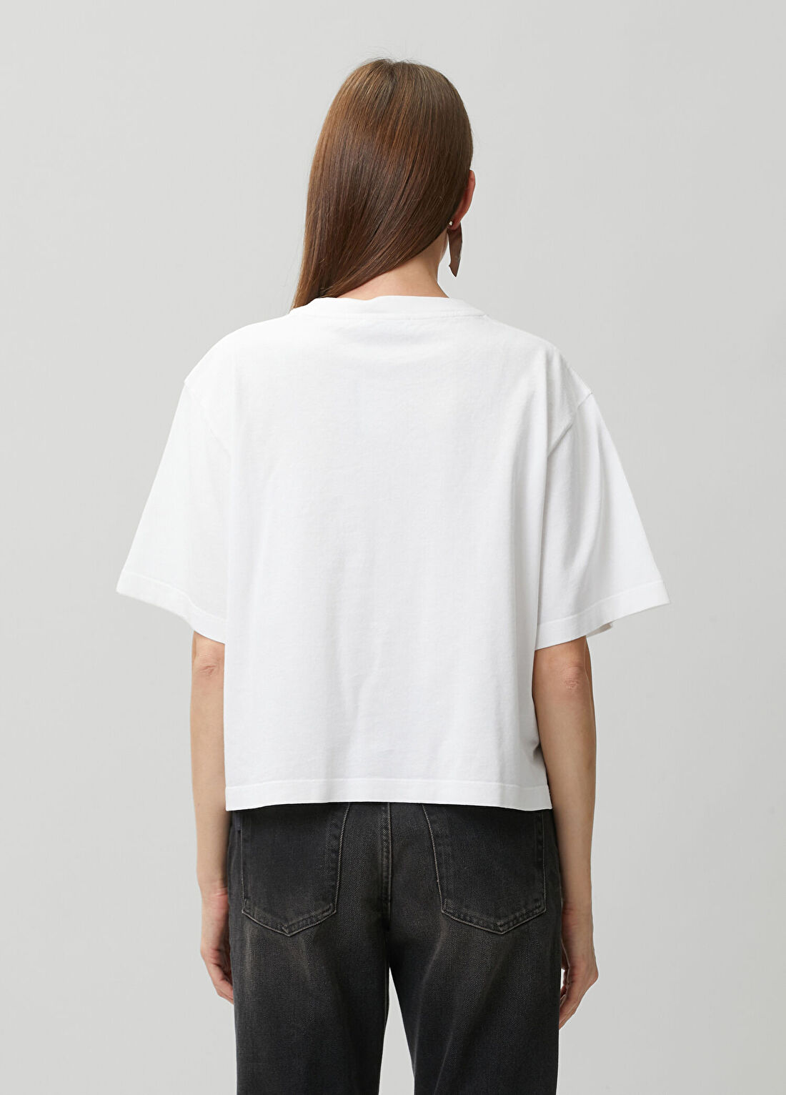 Haikure Donna Beyaz T-shirt görsel 4