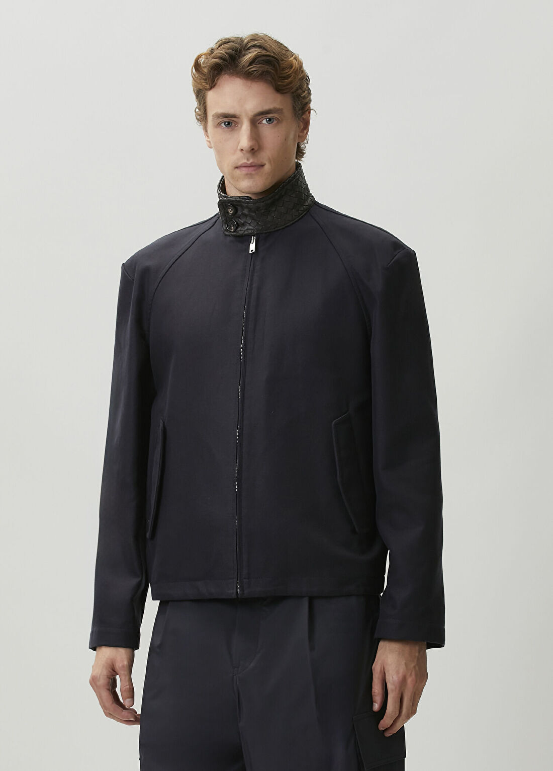 Bottega Veneta Lacivert Ceket