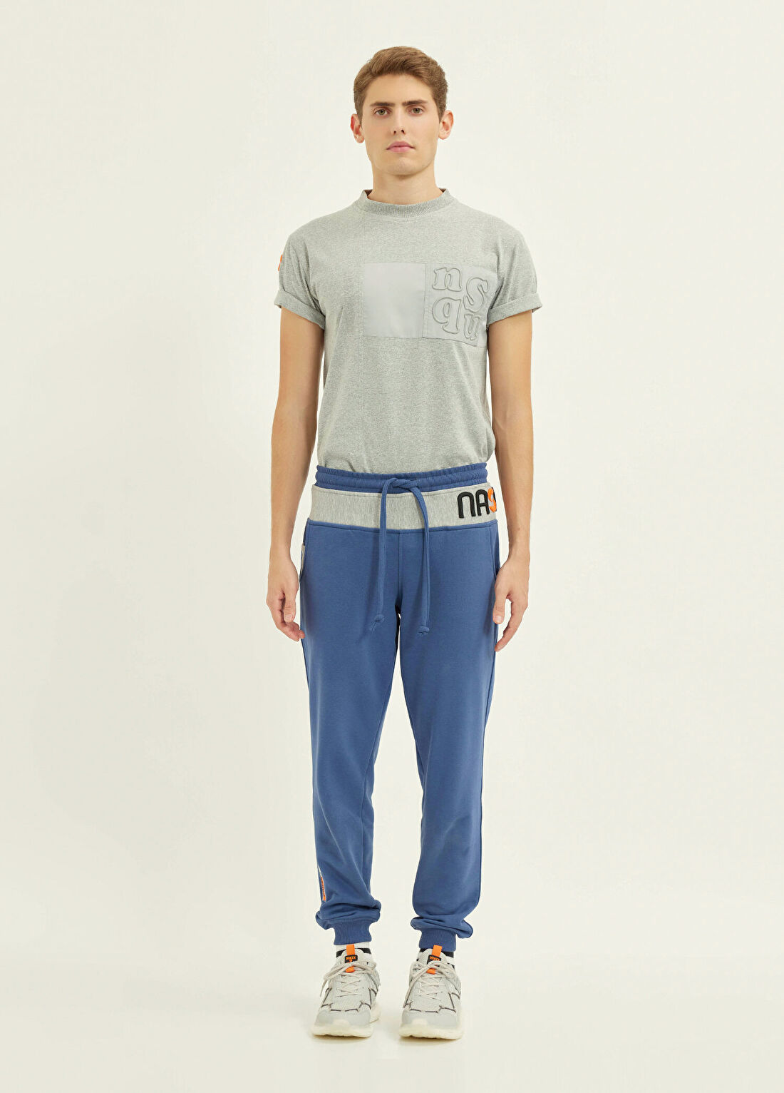 Nasaqu Rebu Jogger İndigo Unisex Eşofman Altı