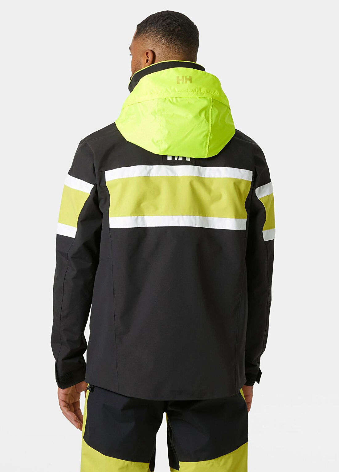 Helly Hansen Salt Original Ebony Kapüşonlu Erkek Mont görsel 3