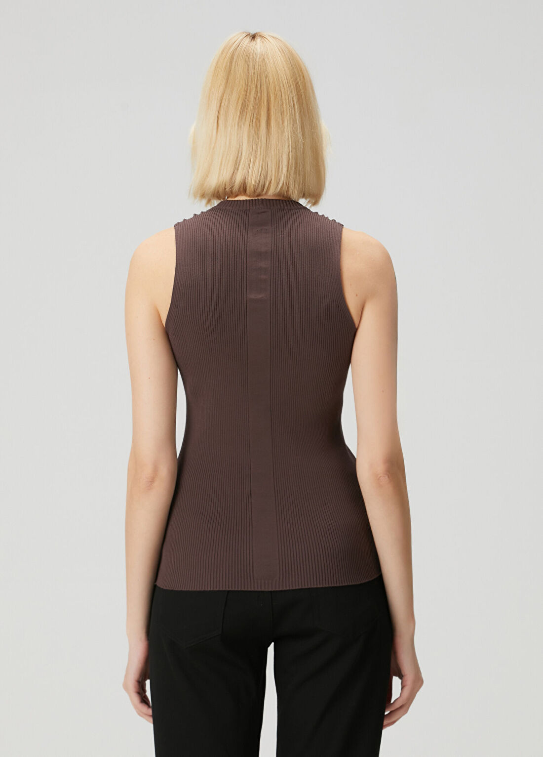 Rick Owens Bordo Triko görsel 4
