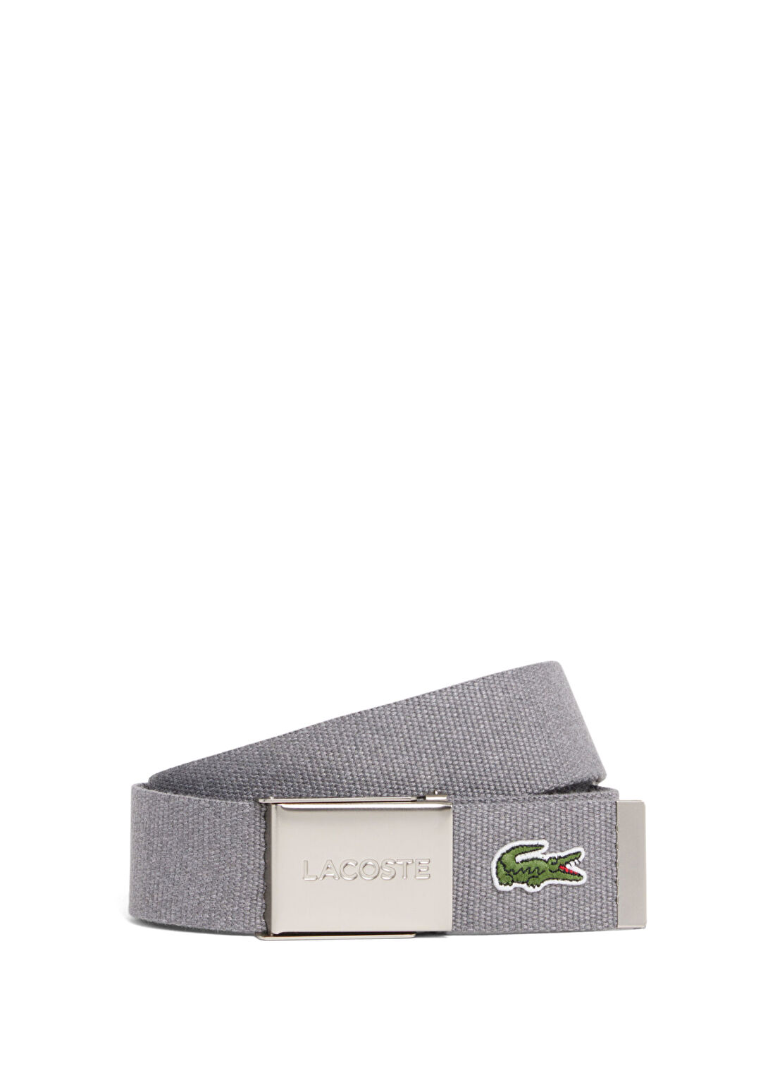 Lacoste L.12.12 Gri Erkek Kemer