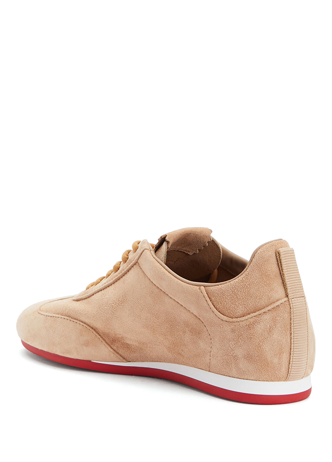 Christian Louboutin Eleonora Bej Kadın Süet Sneaker görsel 3