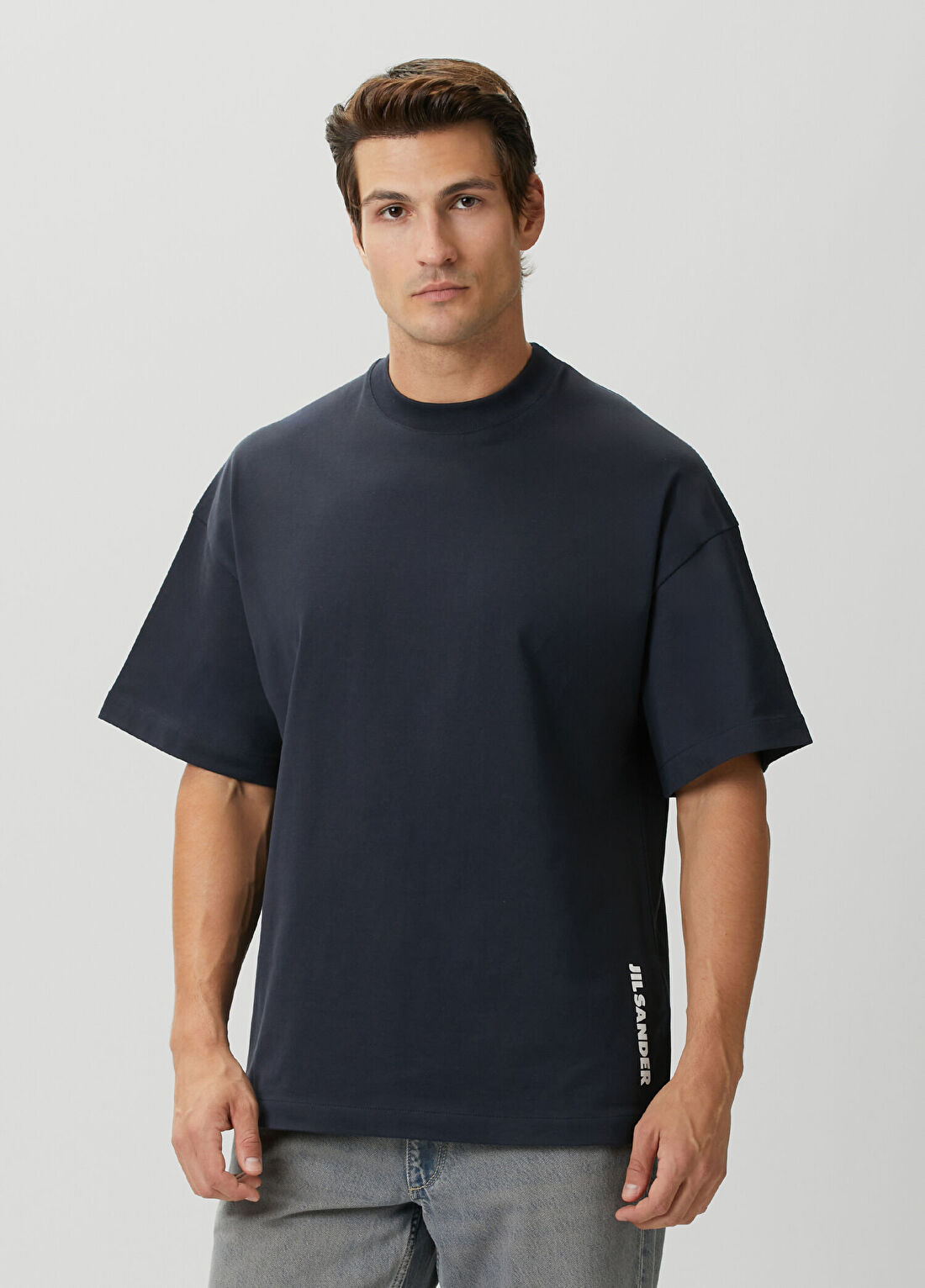 Jil Sander Lacivert T-shirt