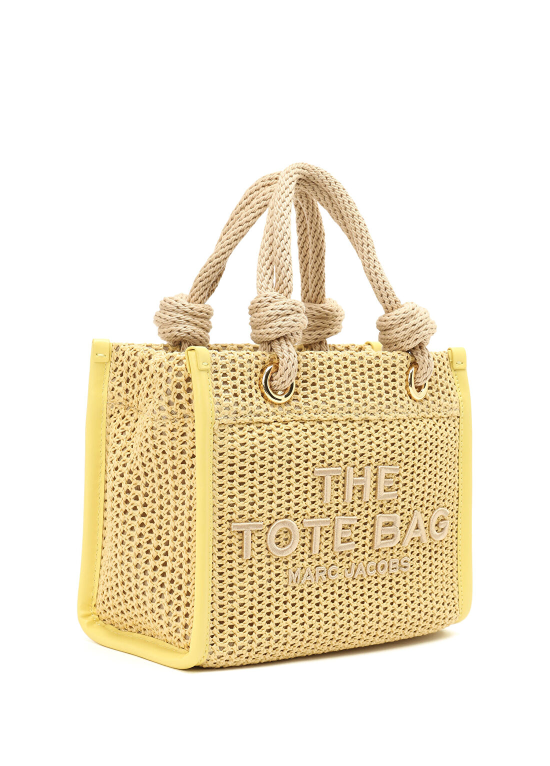Marc Jacobs The Small Bej Sarı Kadın Alışveriş Çantası görsel 3