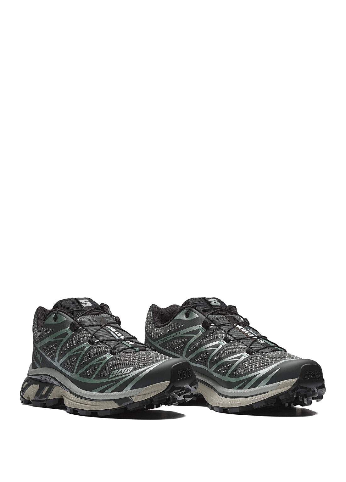Salomon XT-6 Steel Streets Gri Unisex Sneaker görsel 3
