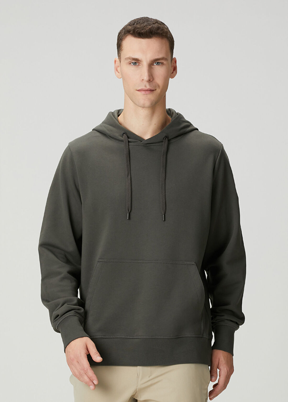 Canada Goose Huron Koyu Yeşil Kapüşonlu Sweatshirt