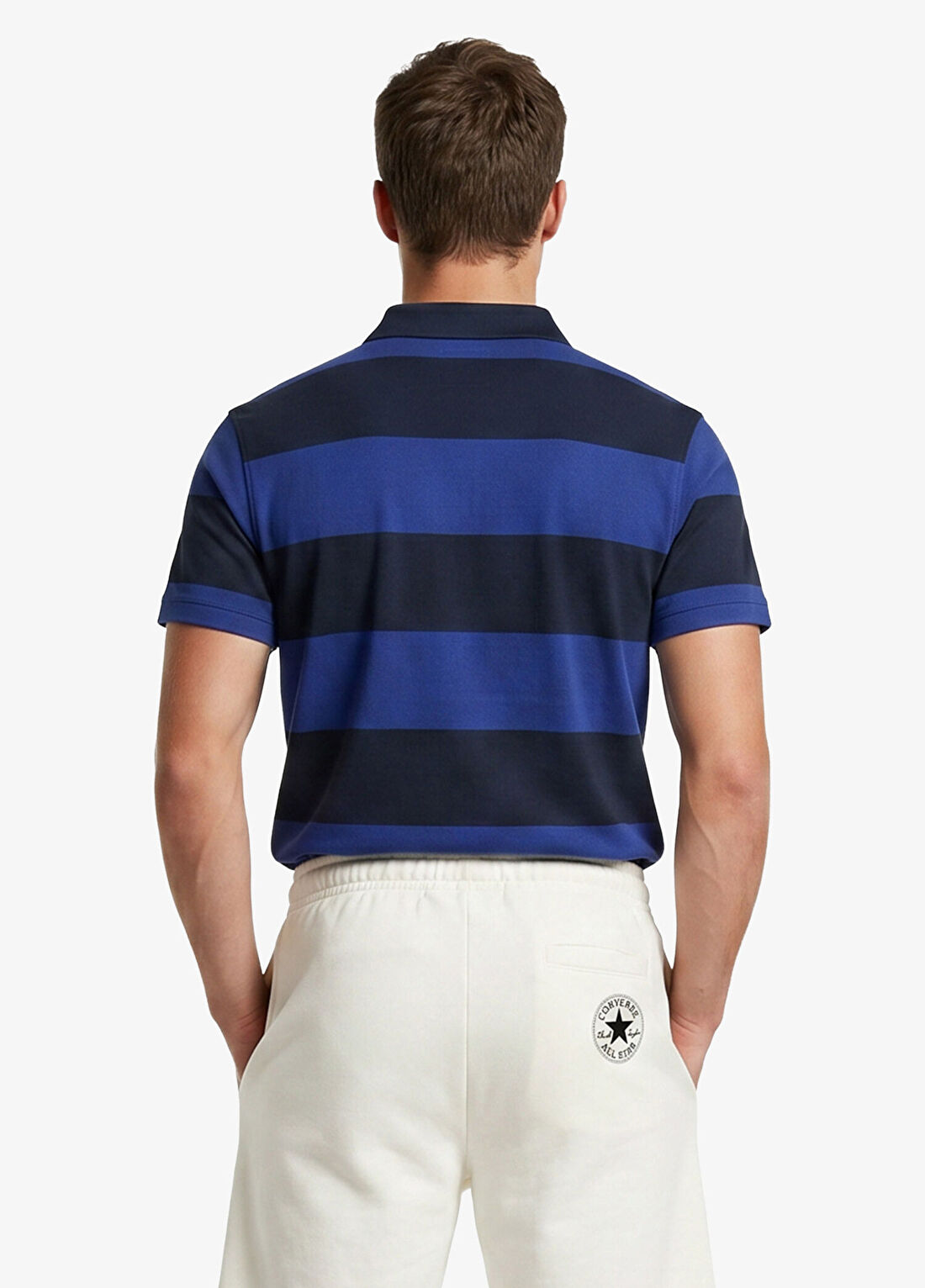 Converse Mavi Kısa Kollu Erkek T-Shirt görsel 2