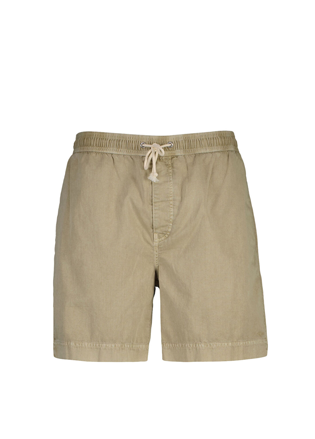 Gant Bej Lastikli Regular Fit Erkek Chino Şort