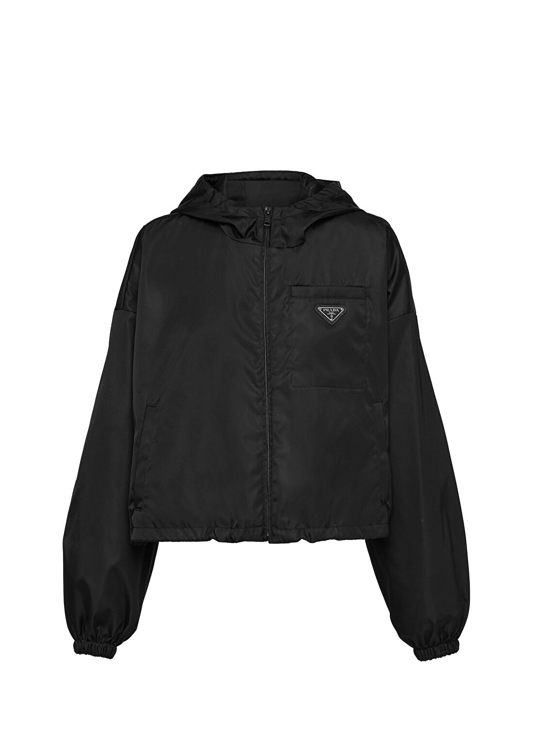 Prada Re-Nylon Siyah Kısa Ceket