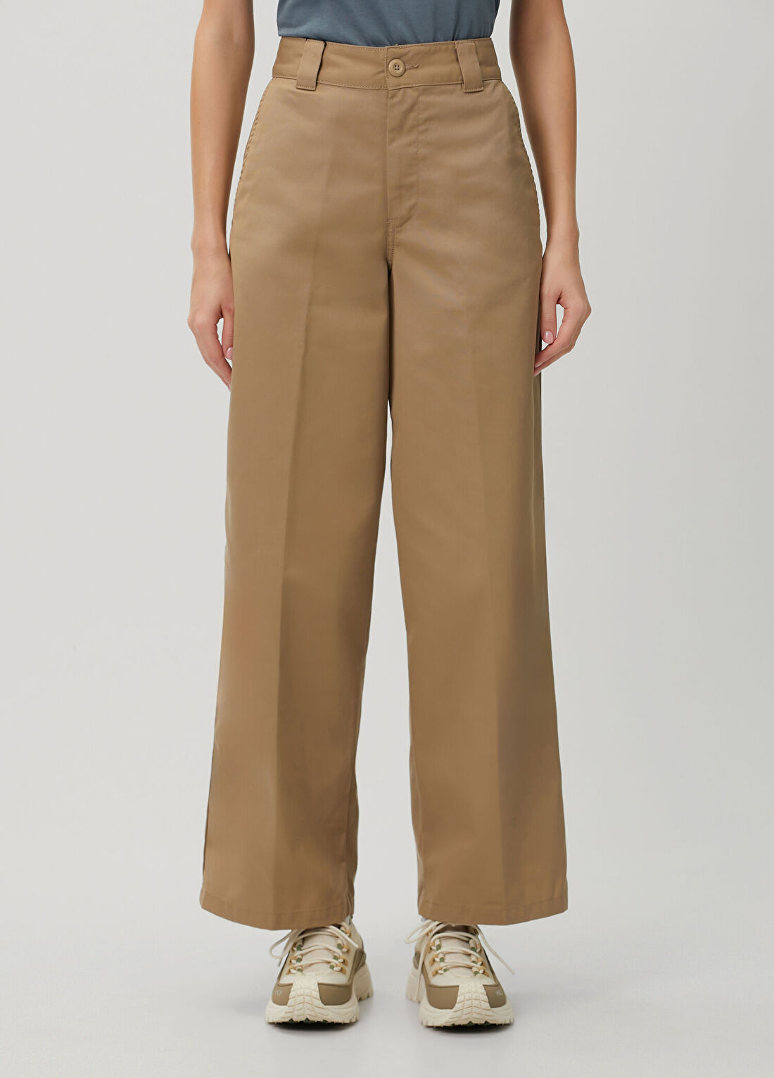 Carhartt WIP Craft Camel Jean Pantolon görsel 2