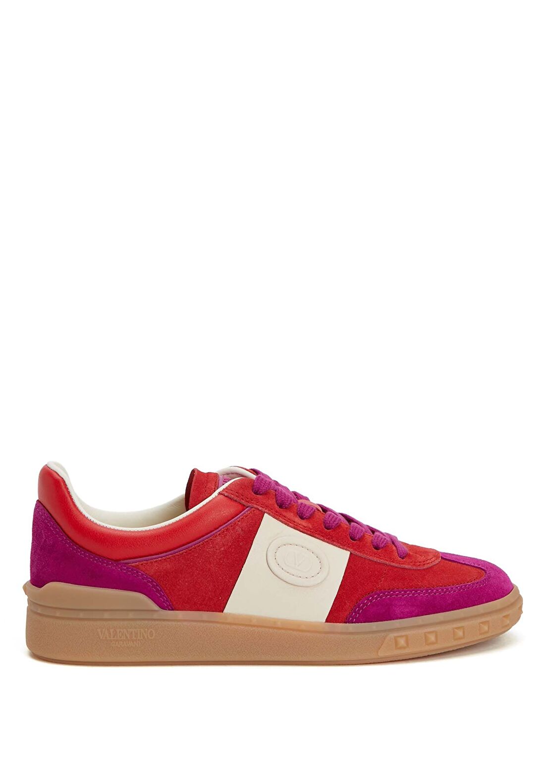 Valentino Garavani Upvillage Haki Kadın Süet Sneaker