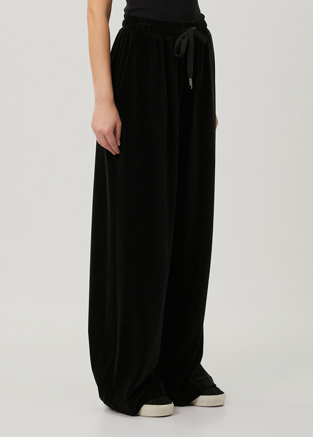 Dolce&Gabbana Siyah Şönil Pantolon görsel 3