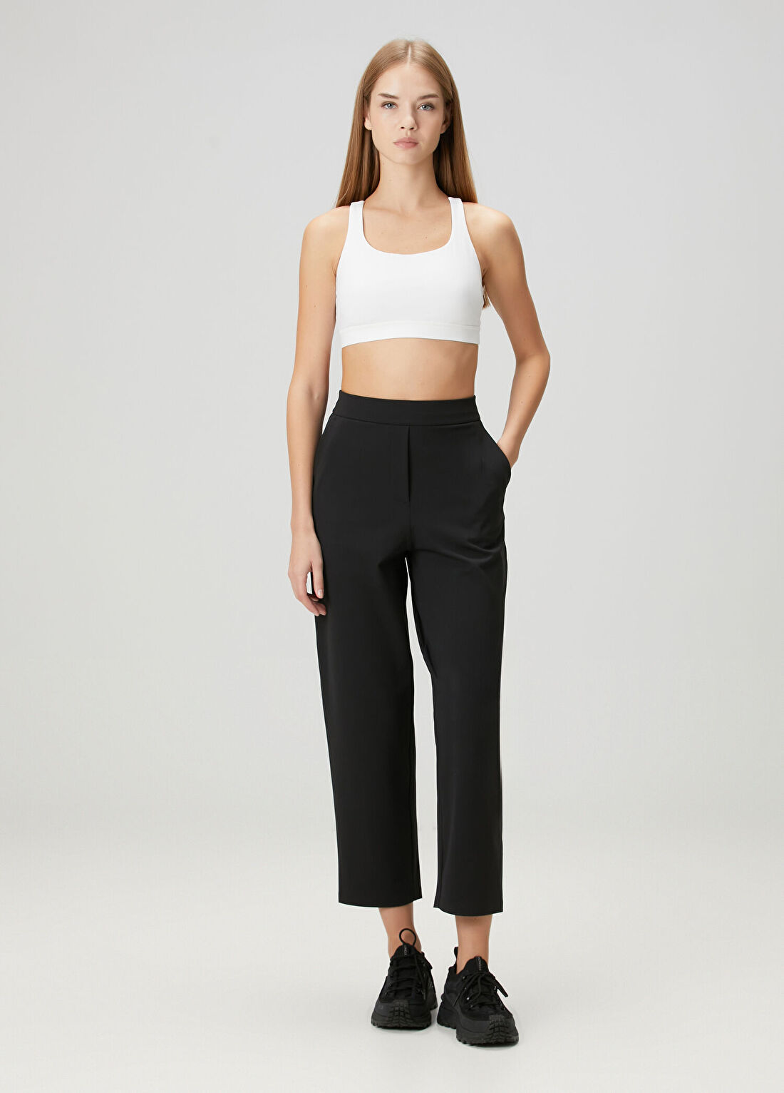 lululemon Daydrift High Rise Tapered Siyah Pantolon