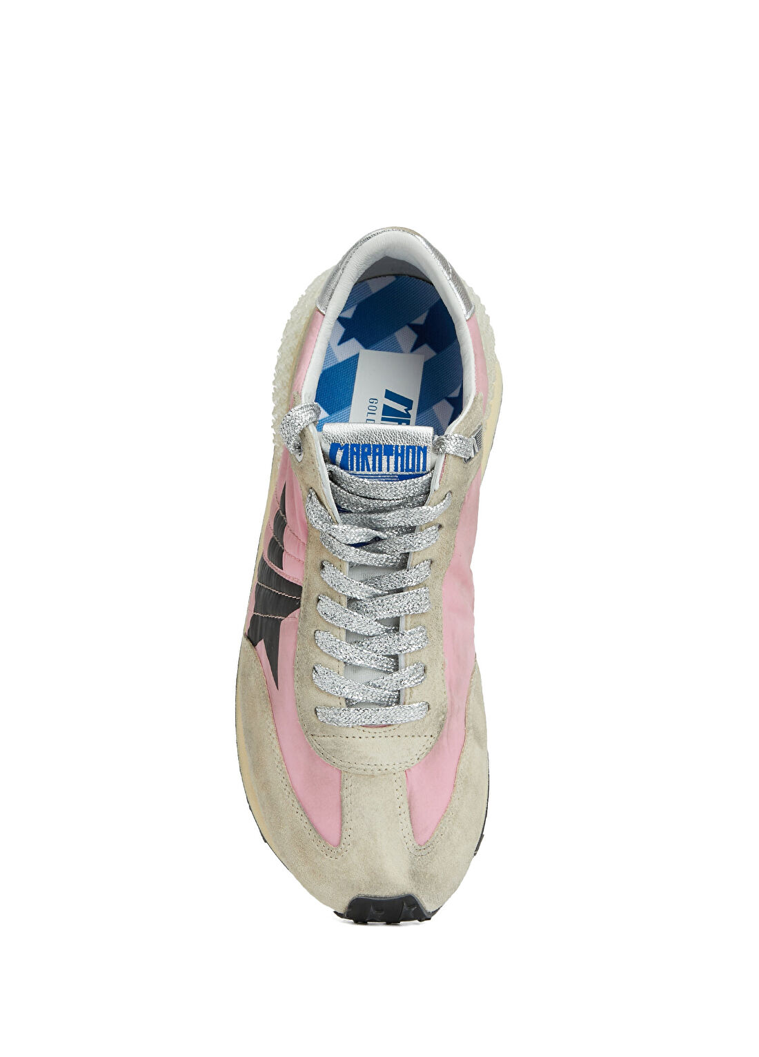 Golden Goose Marathon Pembe Kadın Sneaker görsel 4