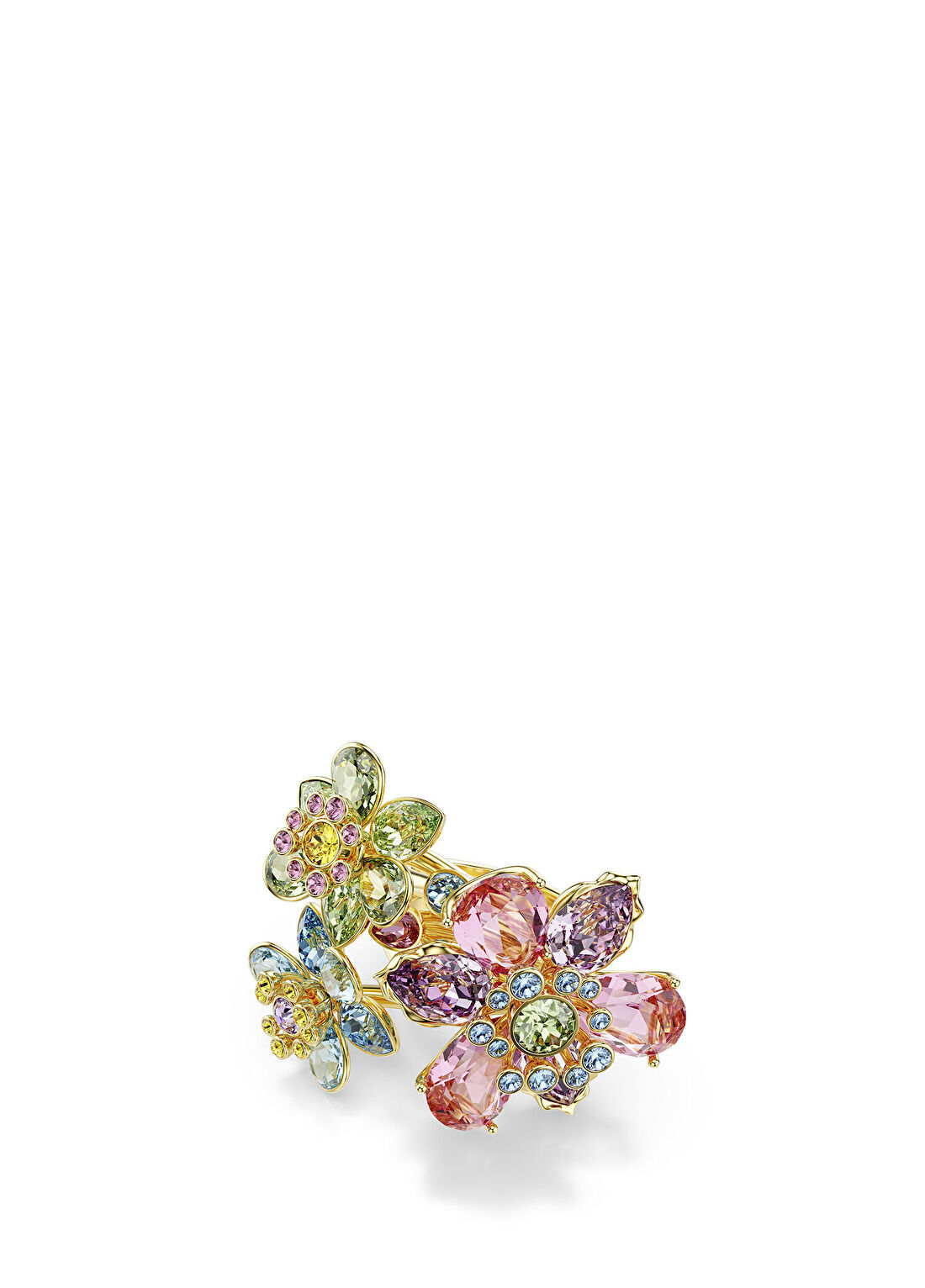 Swarovski Idyllıa Rıng Trıple Mul Gos Kadın Yüzük
