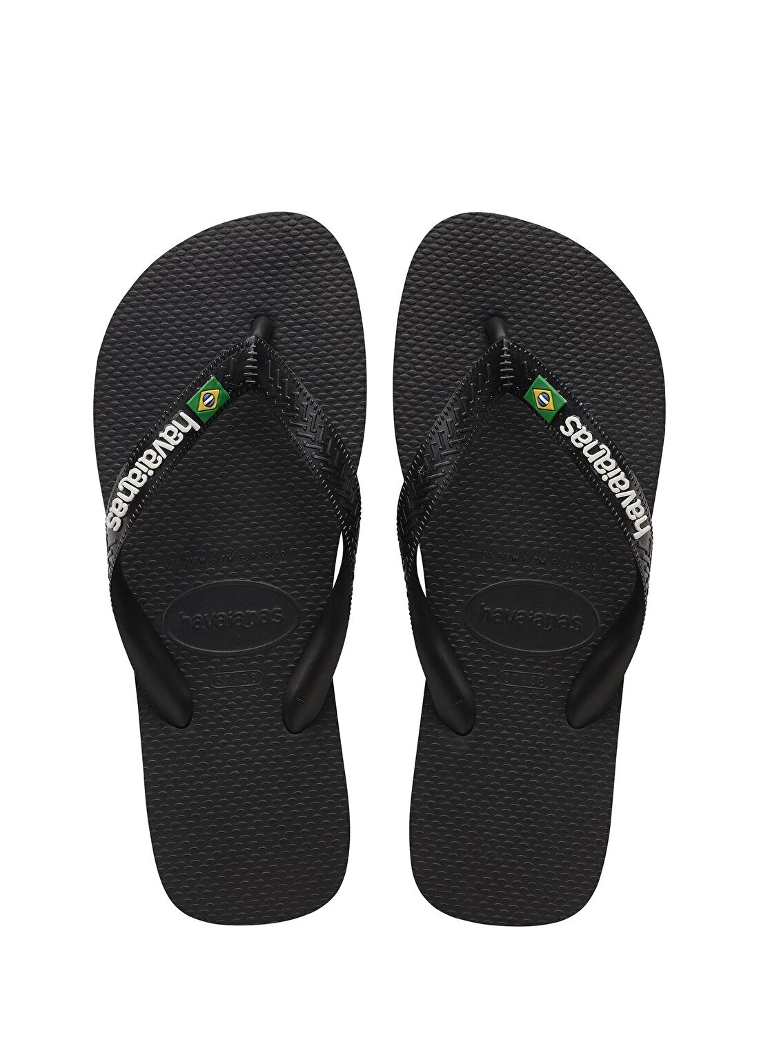 Havaianas Brasil Siyah Erkek Plaj Terliği