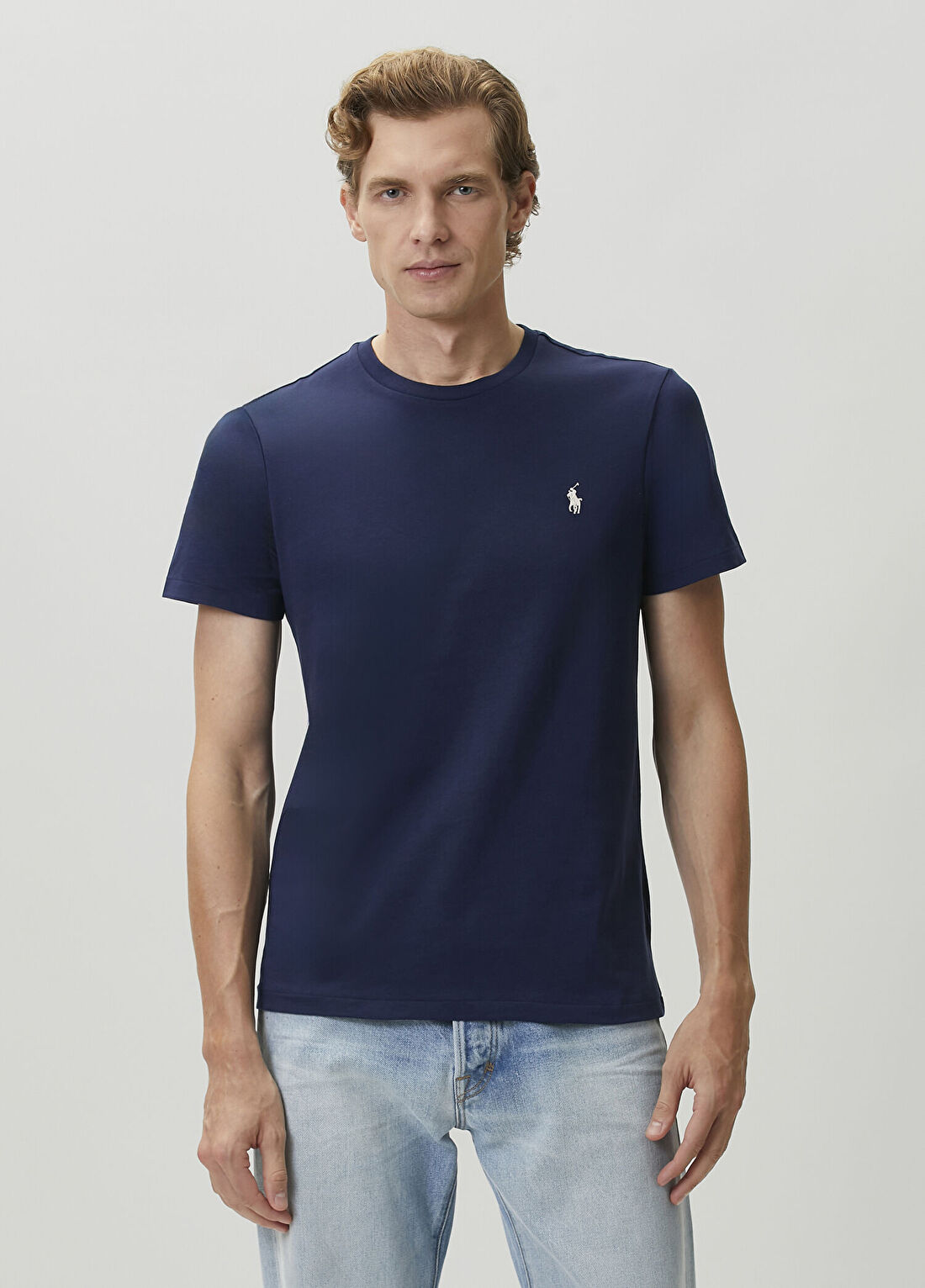 Polo Ralph Lauren Custom Slim Fit Lacivert T-shirt