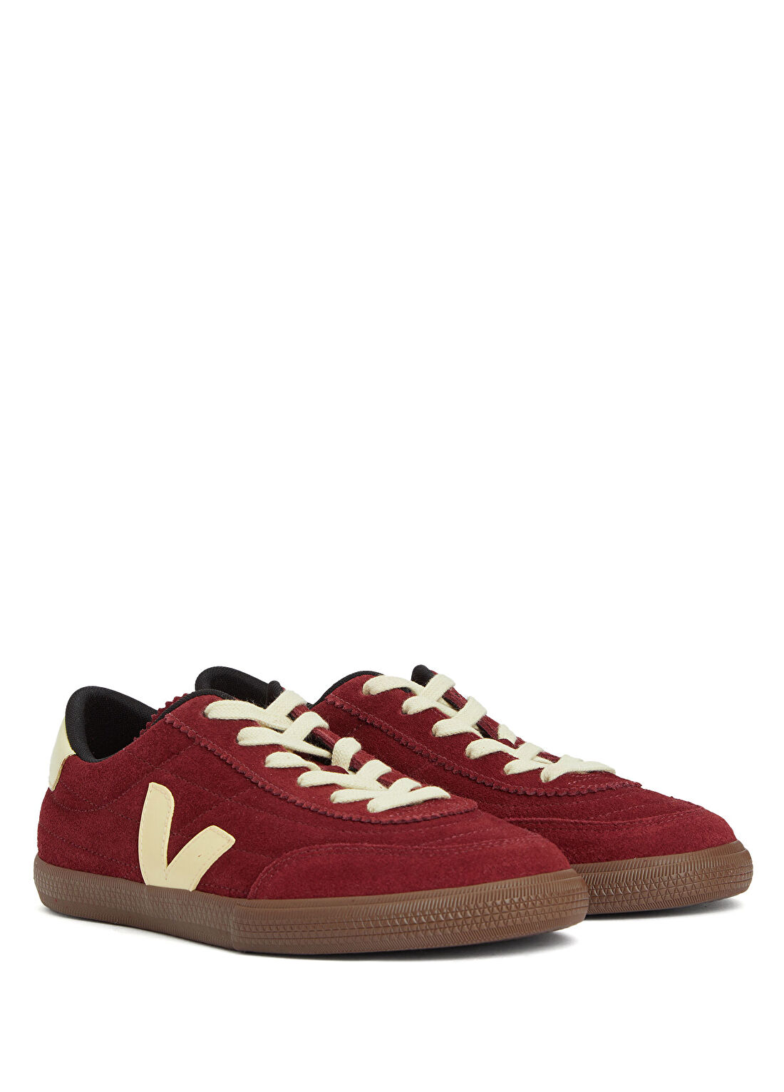 Veja Panenka Kırmızı Kadın Süet Sneaker görsel 2